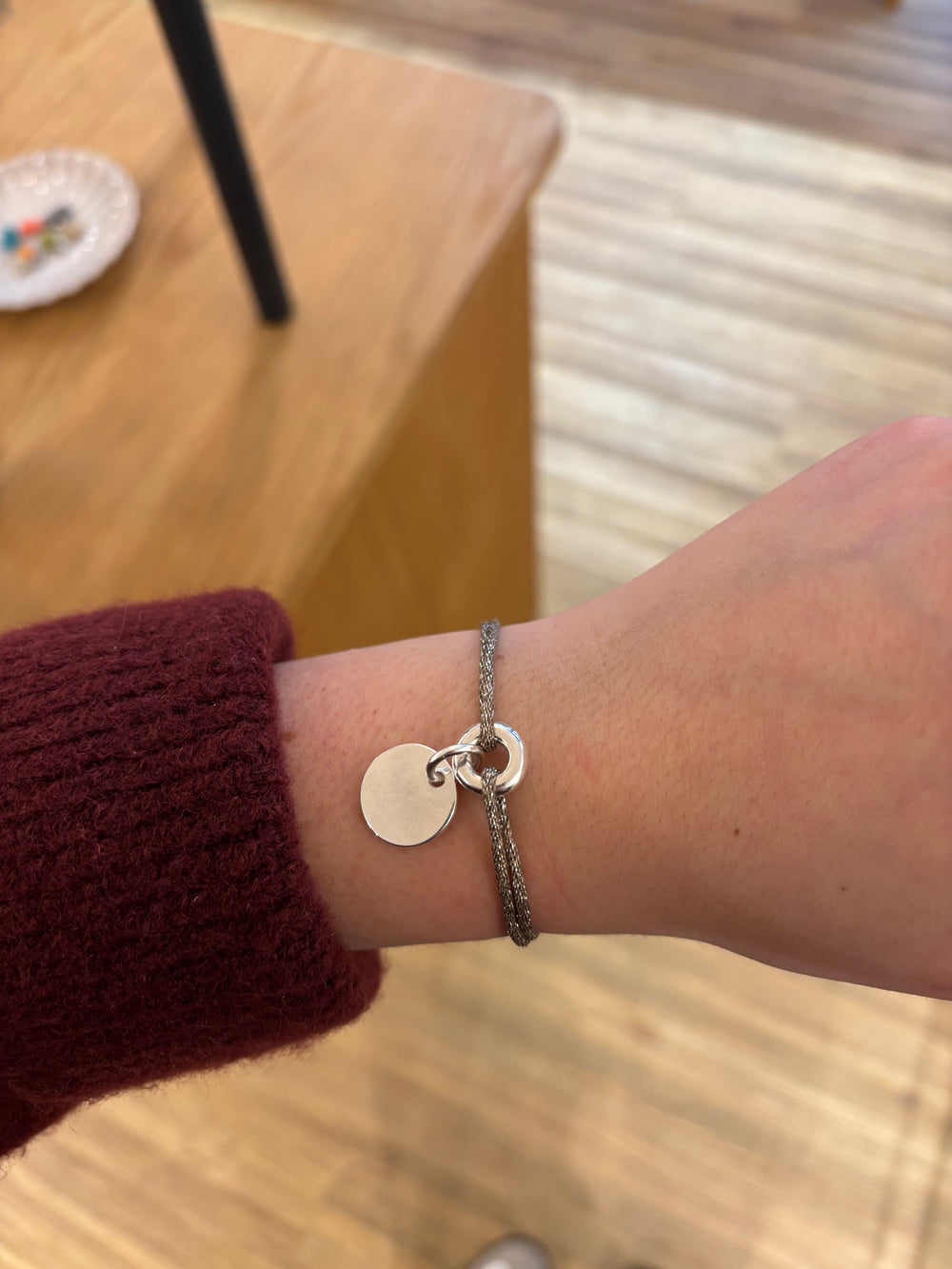 Bracelet lya médaille