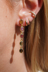 Boucles cezia mini tourmaline