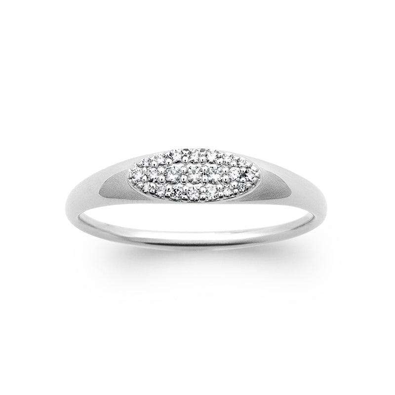 Chevalière malia argent
