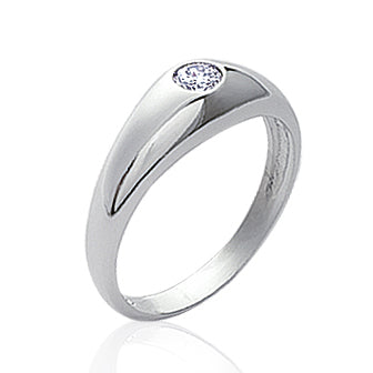 Chevalière zia mini argent