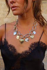 Collier biga cœur