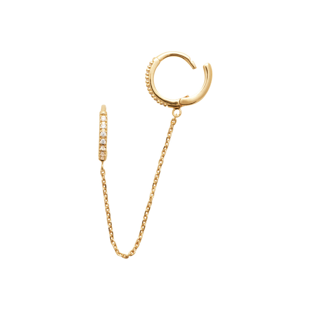 Mono boucle double chaîne