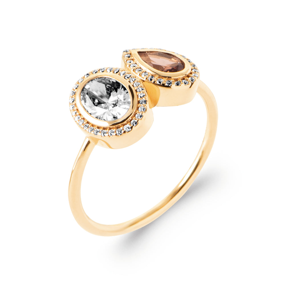 Bague Messia marron