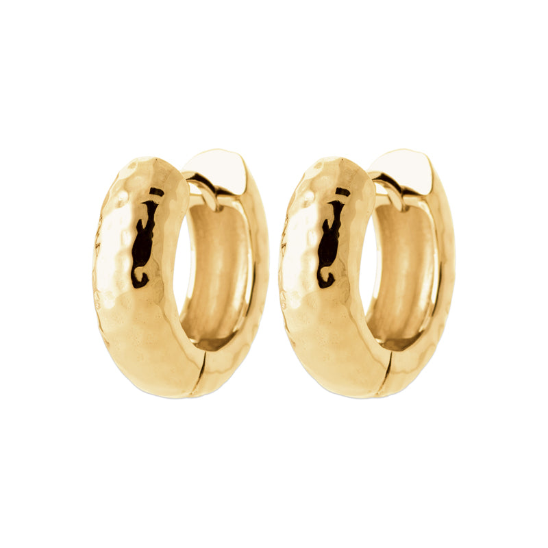 Créoles XL martelées