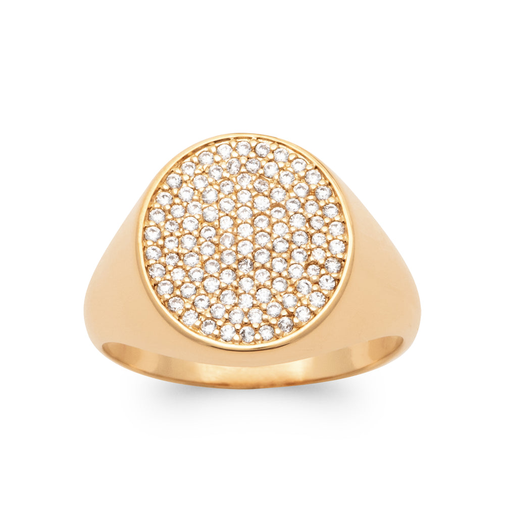Bague chevalière Kamia