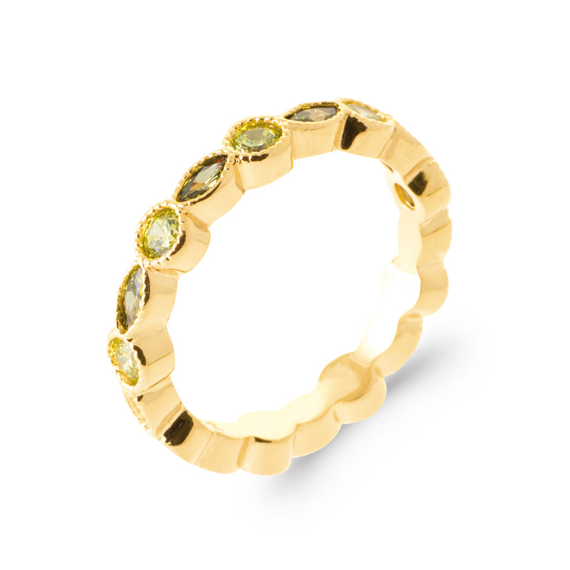 Bague julia verte