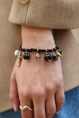 Bracelet corail noir