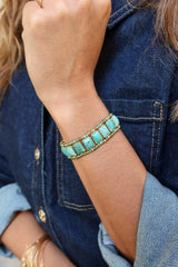 Bracelet Fara turquoise