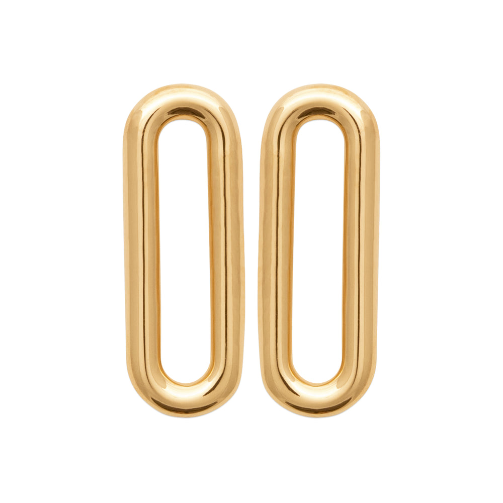 Boucles d’oreilles ovale