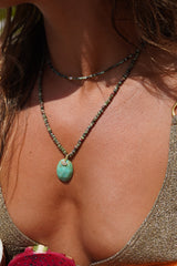 Collier Clémentine vert
