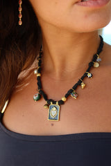 Collier Maya noir