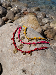 Collier bandana charms