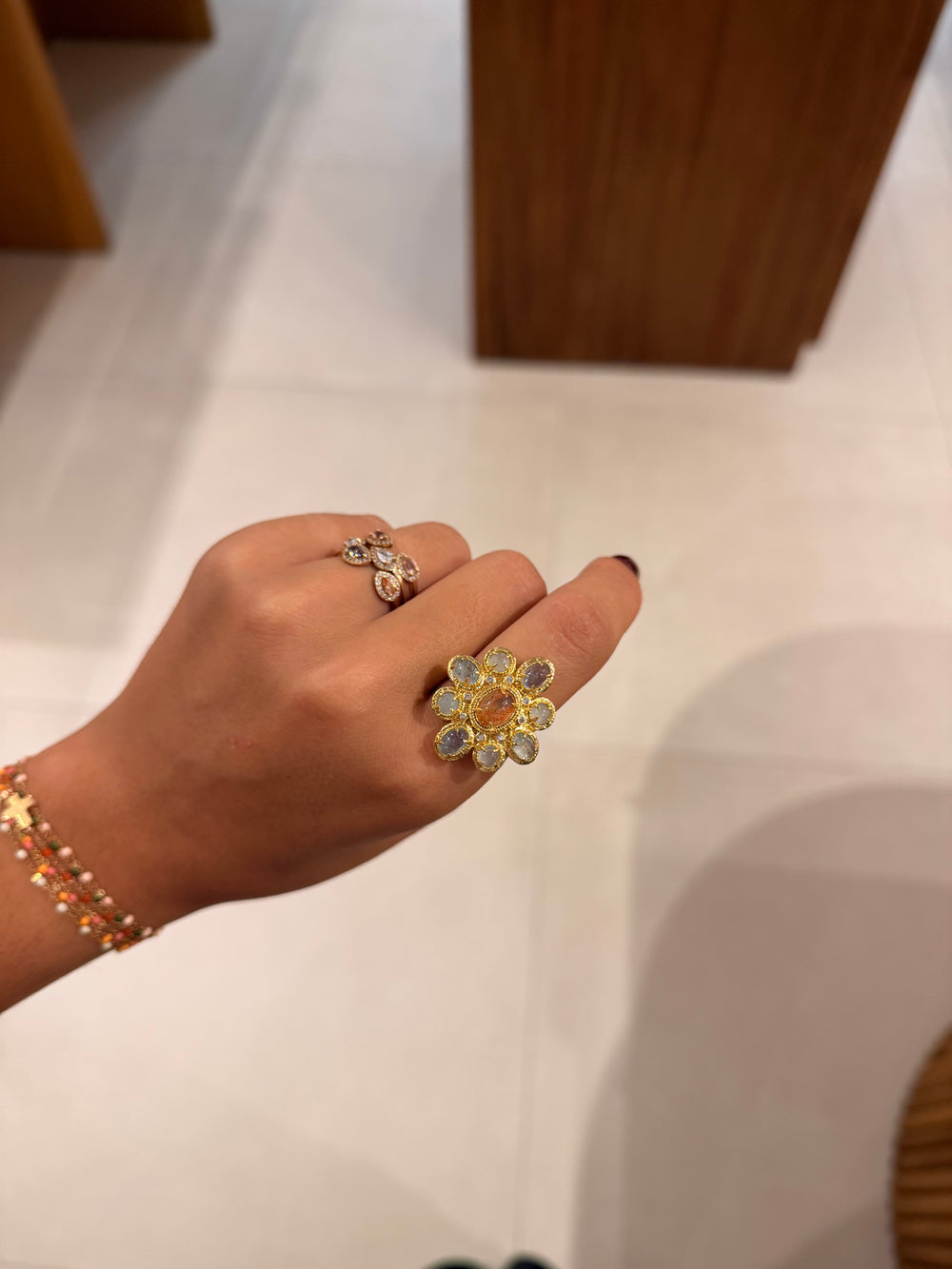 Bague Fleuria multi