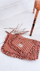Petite Pochette Stripe Brown
