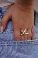 Bague étoile de mer