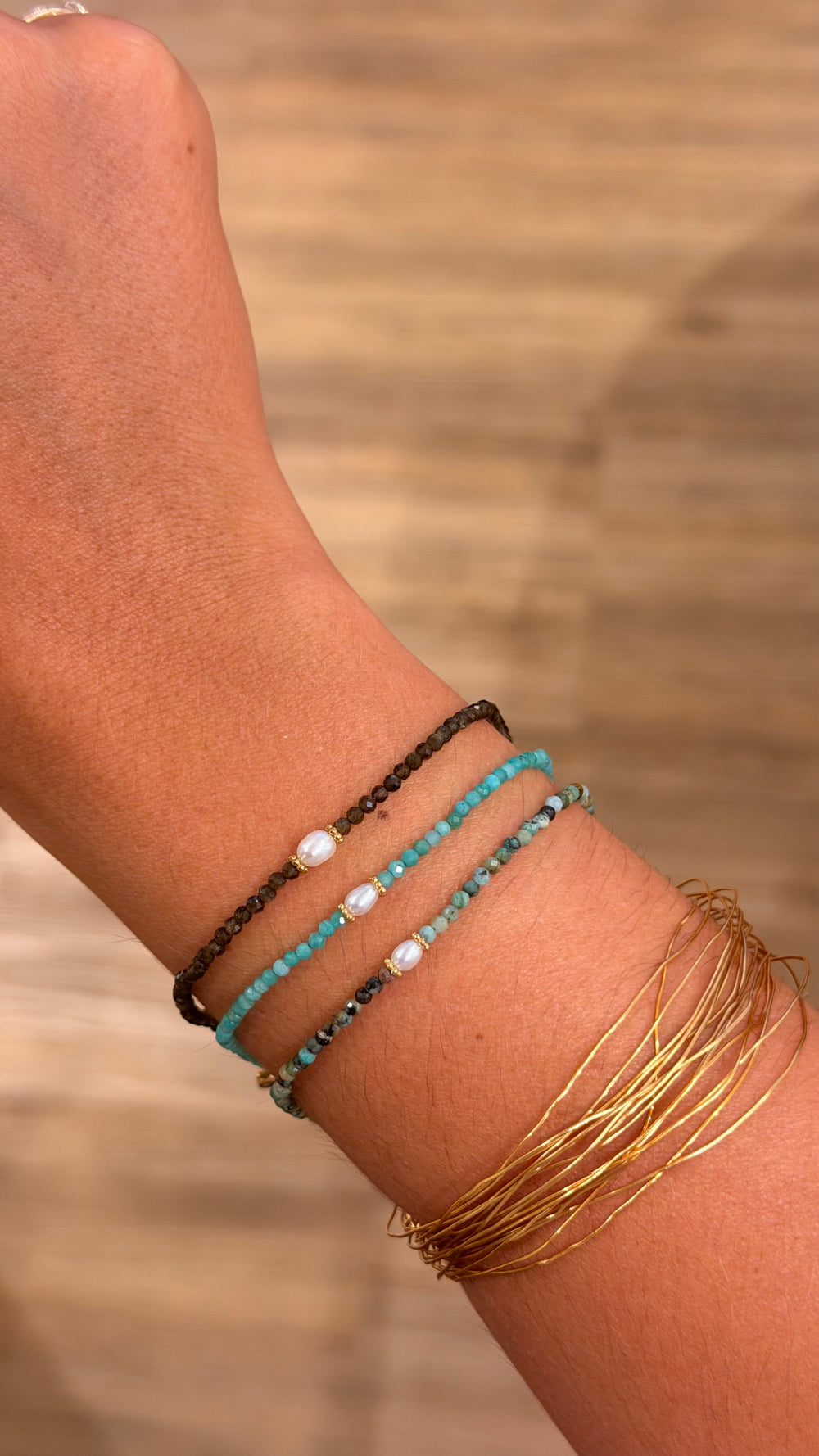 Bracelet vera perle blanche