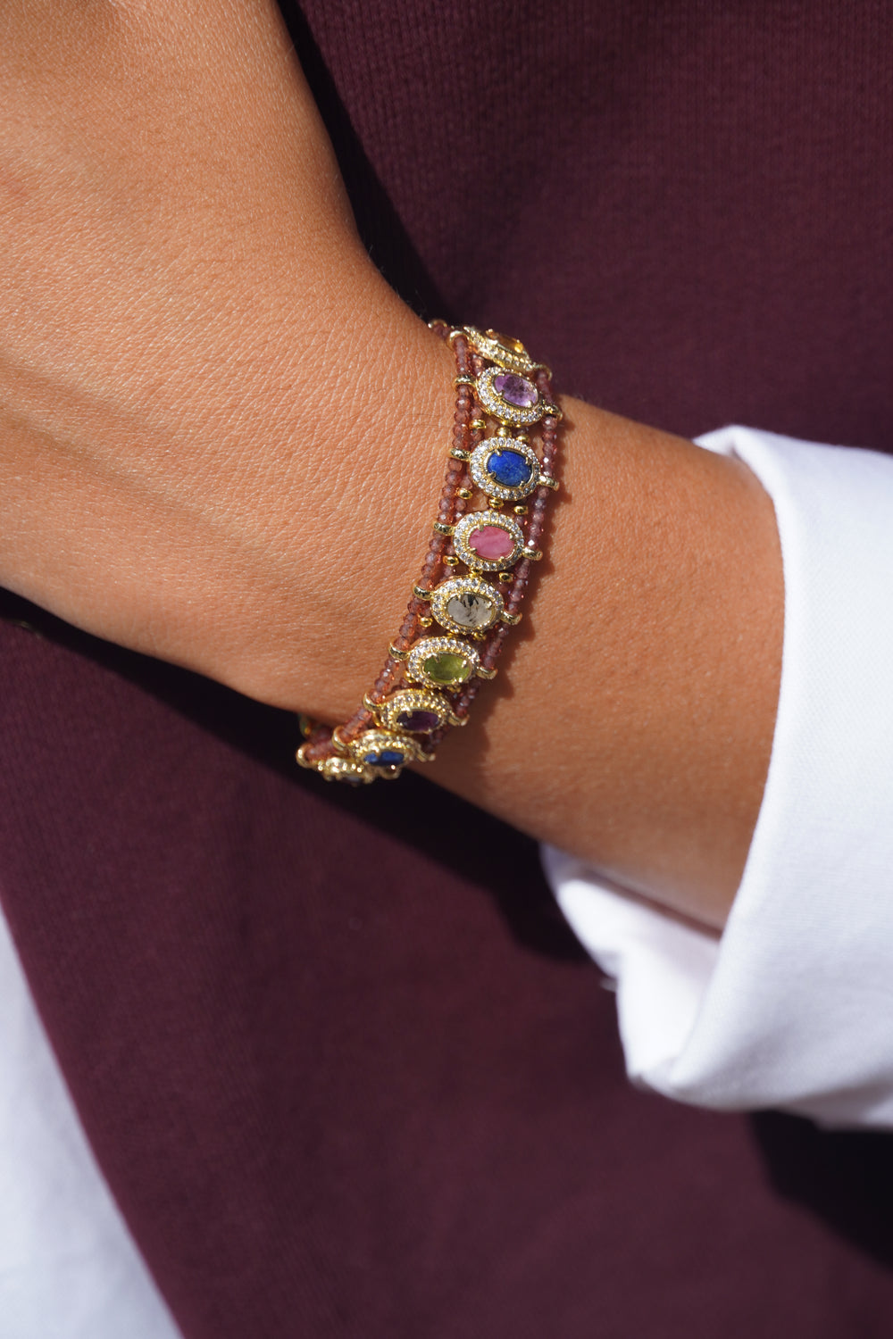 Bracelet Cezia rose