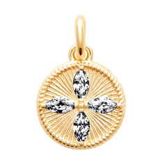 Pendentif Lola plaqué or