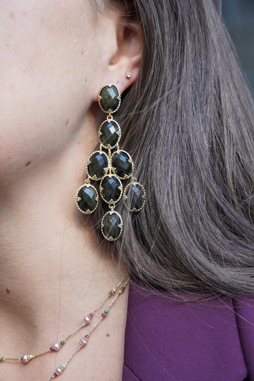 Boucles d'oreilles Capucine