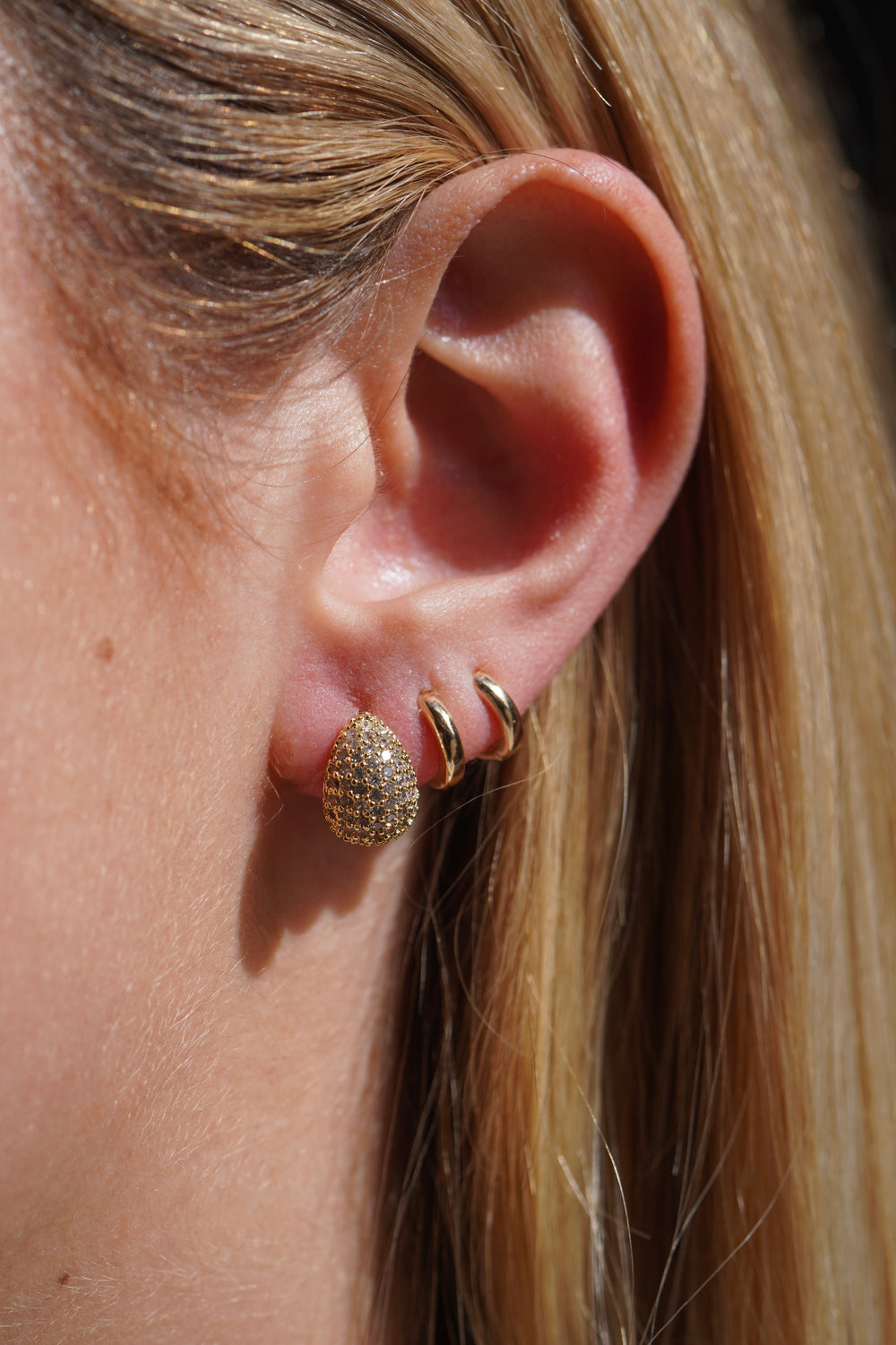 Boucles d’oreilles gouttes mini