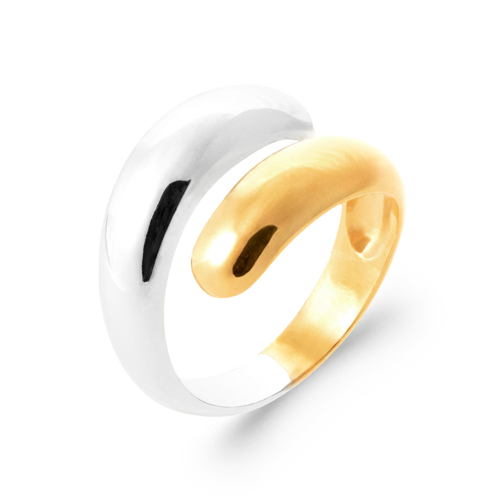 Bague camille mini bicolore
