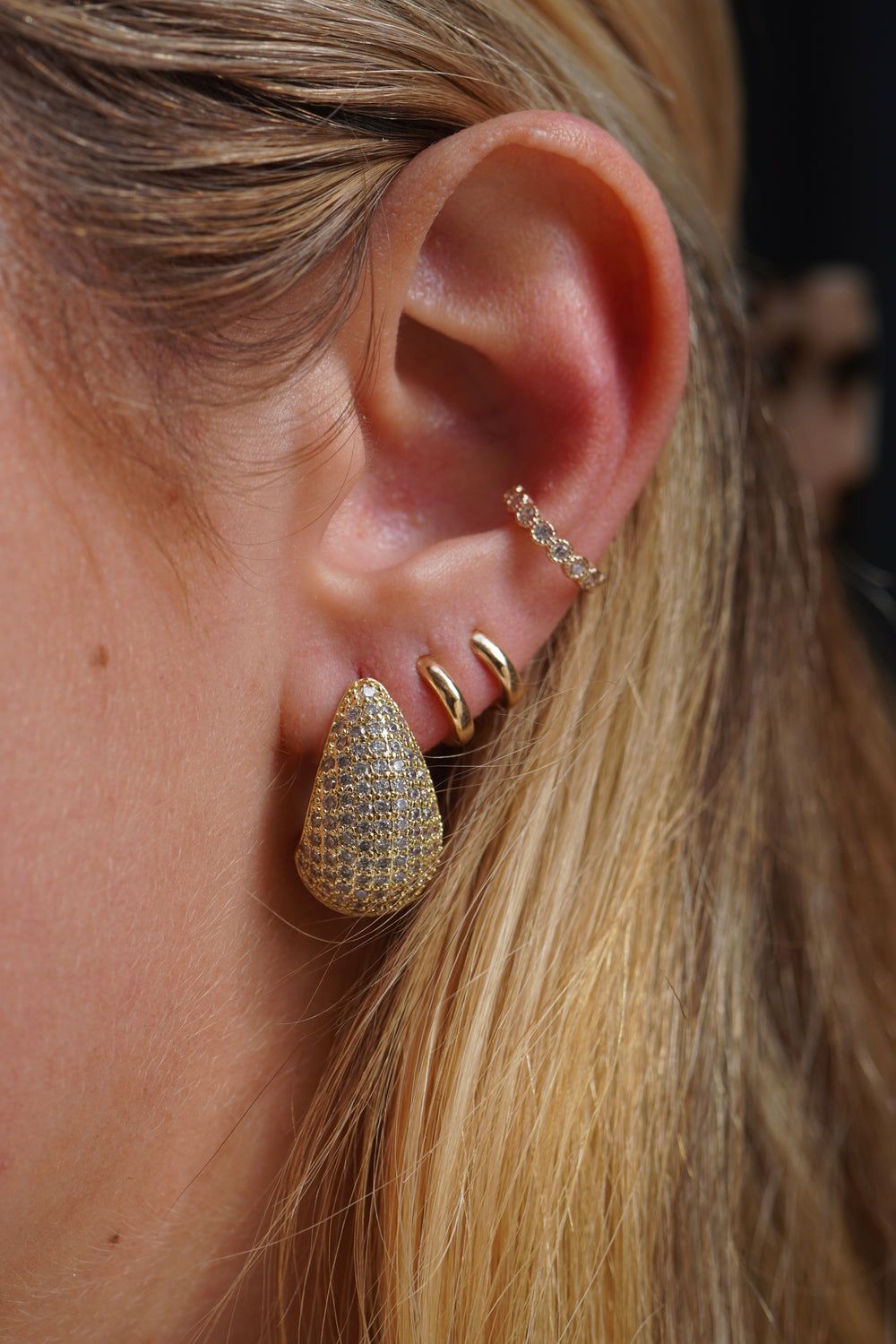 Boucles d’oreilles gouttes xl