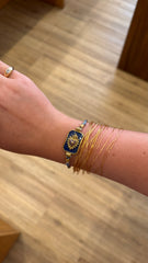 Bracelet con amor bleu marine