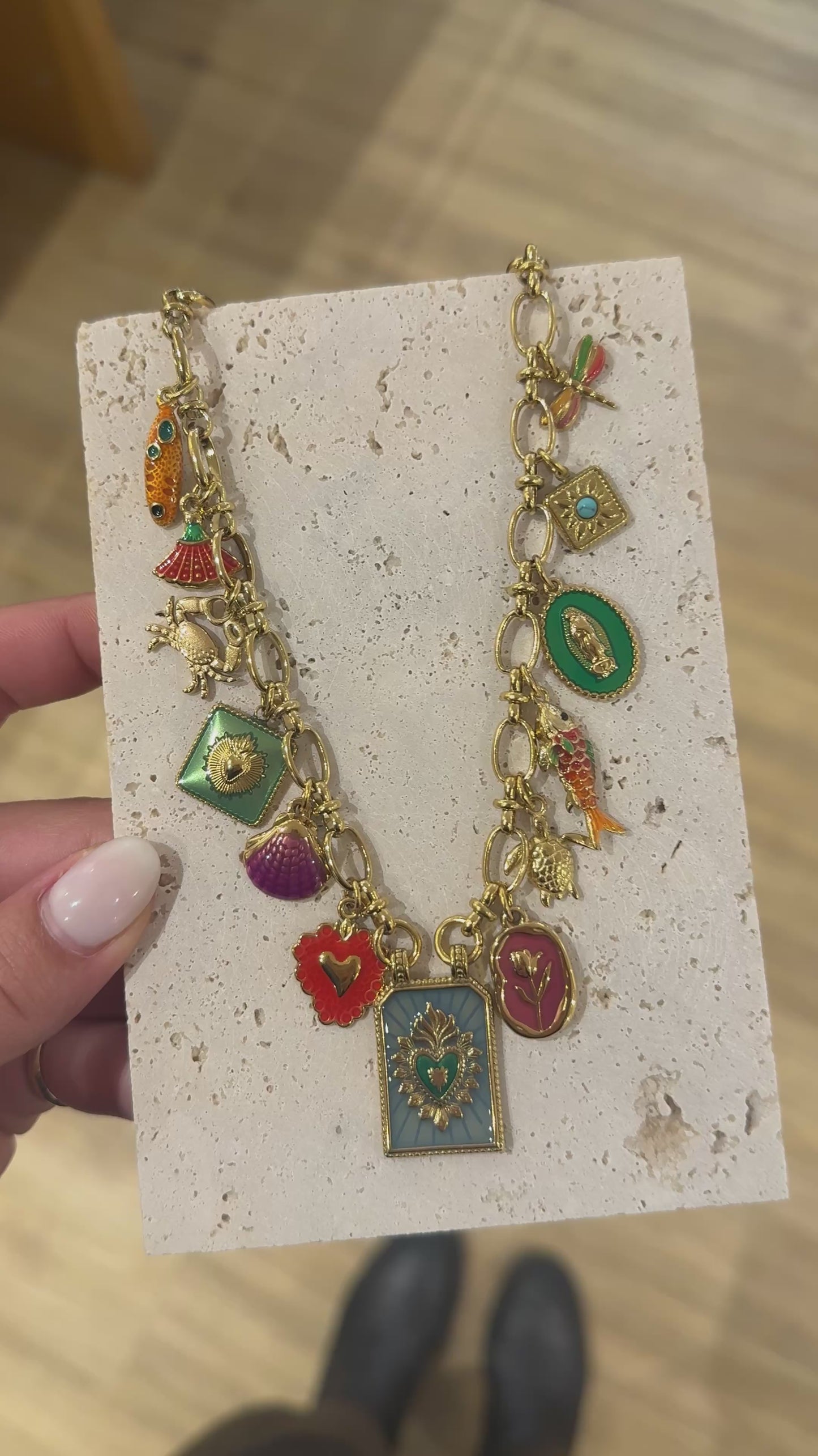 Collier con amor maxi chaîne